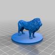 Lion.png Misc. Creatures for Tabletop Gaming Collection