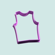 cookie-cutter-top-crop-fashion.png crop top cookie cutter 3d model fashion
