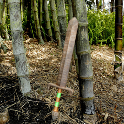1.png STL-Datei Link's Wooden Sword kostenlos herunterladen • Vorlage für 3D-Drucker, Adafruit