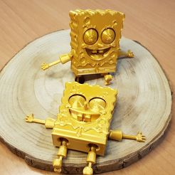 20221230_122124.jpg STL-Datei flexi SPONGEBOB・Design für den 3D-Druck zum Herunterladen