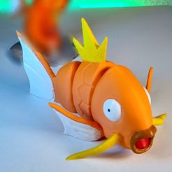 Articulated Flexi Magikarp - обновленный дизайн!