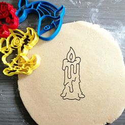 candle.jpg Candle Cookie Cutter