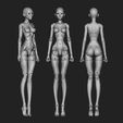 2.jpg Anabel - 3D model woman bjd doll \ Female \ figurines \ articulated doll \ ooak \ 3d print \ character \ face