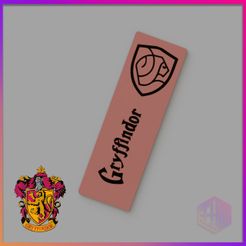 MARCAPAGINAS-GRYFFINDOR-F.jpg STL file GRYFFINDOR BOOKMARKS - HARRY POTTER・3D printing template to download