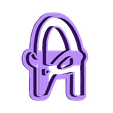 letraA.stl Cutting ABC disney lyrics