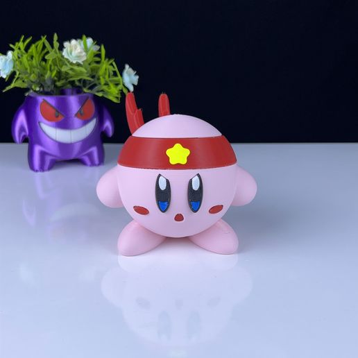 Kirby Fighter - multipart model - 3D model önizlemesi