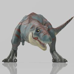 Capturadino.PNG 3MF-Datei T-Rex Dinosaur kostenlos・Design für 3D-Drucker zum herunterladen, adrianricardinho88