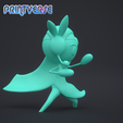 Meloetta_Camera-1_001.png Fichier OBJ Figurine Pokemon Meloetta・Objet pour imprimante 3D à télécharger, Printverse