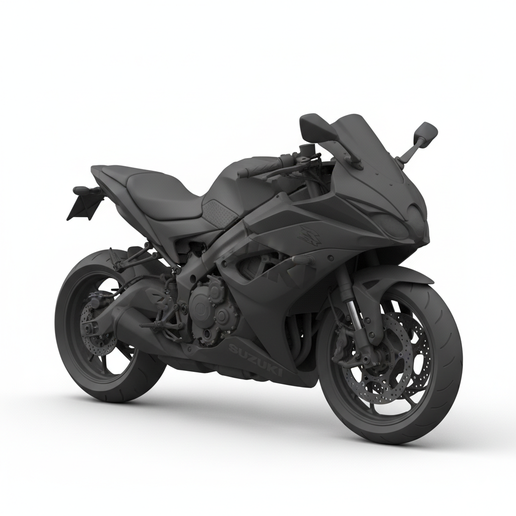 Suzuki GSX-8R high detail motorcycle STL, cyberpunk motorcycle STL, V-twin motorcycle STL, 1:64 motorcycle, motorcycle wall art STL, two stroke motorcycle STL, wide tire motorcycle STL, biker figure STL, cruiser motorcycle STL, motorcycle statue, motorcyc