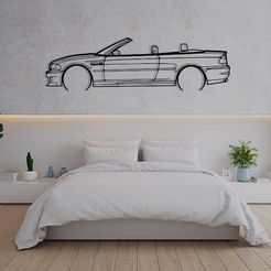 bedroom.jpg Wall Art Car BMW E46 Cabrio