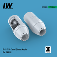IW720033.png Tobera de escape cerrada F-15 F110 para kit GWH (1/72)