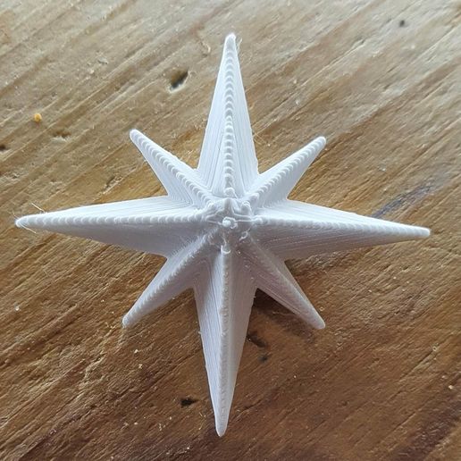 Christmas star 3D model