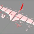 05_parts.jpg 3D file MIZMO - A Blended Wing Body (BWB) Flying Wing・3D printing model to download