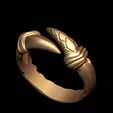 2.jpg Dragon Claw Scale Wrap Ring