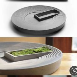 jardinière ronde gradin.jpg Бесплатный STL файл Round tiered planter・План 3D-печати для скачивания