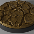 3.png 10x 50mm base with cracked ground (second version)