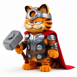 org.png Garfield Thor Ring Figure