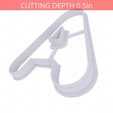 Letter_A~5in-cookiecutter-only2.png Letter A Cookie Cutter 5in / 12.7cm