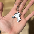 IMG_2509.png 3D file Roller skate keychain・3D printer design to download