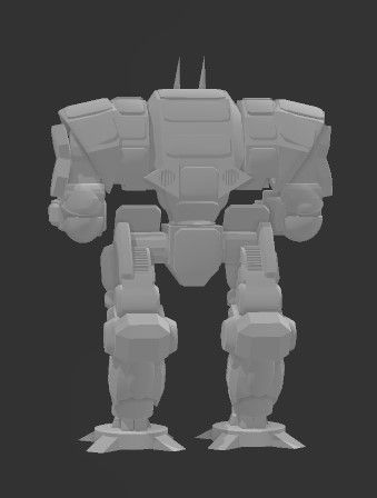 Archivo STL gratis Thug Battlemech Battletech・Modelo imprimible en 3D ...