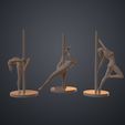 train-humidifier-3D-print.82.jpg Statues of Pole Dancers (pen holders)