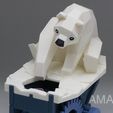 BP04.jpg Fichier STL gratuit Ours polaire avec phoque (automates)・Modèle à télécharger et à imprimer en 3D