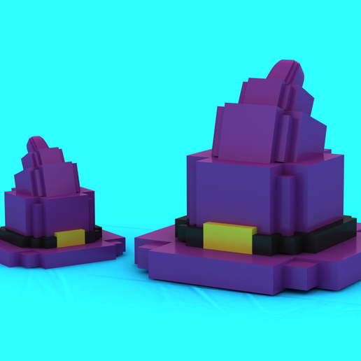 MystiBlock Wizard Hats – 3D Printable Models