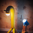 rtheyhh.png 🦒 Elegant Modular Giraffe Lamp (Stackable!) | Minimalist Home Decor 3D Print STL