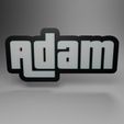 2.jpg Adam - Illuminated sign