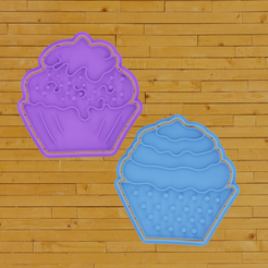 1.png STL-Datei COOKIE CUTTER moffins・Modell für 3D-Drucker zum Herunterladen