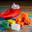 159522a7e319915e2cdb0eca6092c00a_display_large.jpg Free STL file VOS - the Supply Ship・3D printable design to download