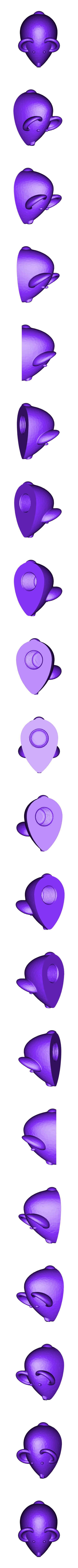 Mouse_Schrader_Valve_Cap_v1.stl [BIKE] MOUSE VALVE CAP