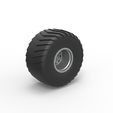 1.jpg Diecast Wheel of Mini Rod pulling tractor Scale 1 to 25
