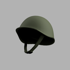 ssh40.png STL file 1/35 SSH40 Russian Helmet・3D print design to download