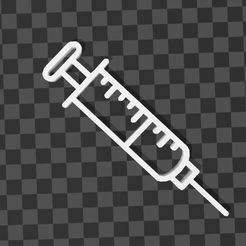 spritze.jpg STL file syringe / jab spritze・3D print design to download