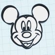 fotom1.jpg MICKEY MOUSE COOKIE CUTTER OR PLAY DOUGH MOLD