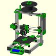 printer_v1.3.jpg GREEN MAMBA V1.3 DIY 3D Printer