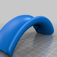 Headphone_hanger_v9.png Headphone hanger with hidden wall mount