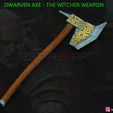 001.jpg Dwarven Axe - The Witcher Weapon Cosplay