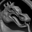 07.jpg 3D PRINTABLE MORTAL KOMBAT 1995 POSTER WITH BASE AND MK1 2023 DRAGON LOGO