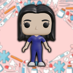3.png Fichier STL FUNKO NURSE・Design pour imprimante 3D à télécharger