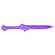 Couteau de lancé (full) v2.STL Celebrimbor - throwing knife