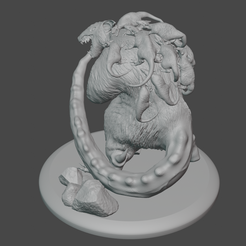 BroodmotherReplica.png Archivo STL Modelo 3D de madre rata para imprimir・Diseño para descargar y imprimir en 3D