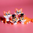 Articulated-Fox-Toy---Cute-3D-Printed-Fox-Figures-3597.jpg 🦊 Chibi Forest Collection – Articulated Fox & Wolf Bundle | Cute Print-in-Place Animals