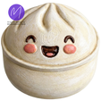 watermark-2.png Cute Emoji Dumpling Master Mold STL for Vacuum Forming
