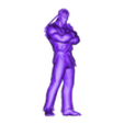 ryu classic.stl Ryu Classic (Street Fighter) STL para impressão 3D com base