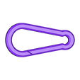 Carabiner.stl Fichier STL gratuit Mousqueton・Design pour imprimante 3D à télécharger