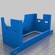 WW-1230A_Rear_Coverx1.jpg WW-1230A 12VDC 30A Switching Power Supply Cover and Mounting Bracket for Ecksbot and Prusa Style 3D Printers