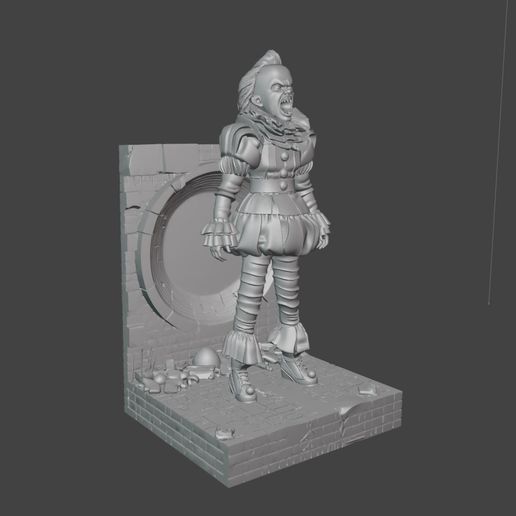 cats2.jpg Pennywise - 3D Modell