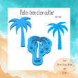 Palm tree clay cutter STL FILE « \ Sizes > 7 “rm asin eae and i ge wa Palm tree clay cutter | Sea animal clay cutter | Summer clay cutter | Polymer clay tool | Clay cutter | Cookie cutter